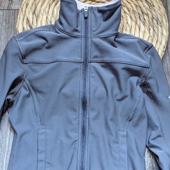 NWOT (XS) - NIKE Taupe Zip Up Track Jacket - Picture 6 of 8
